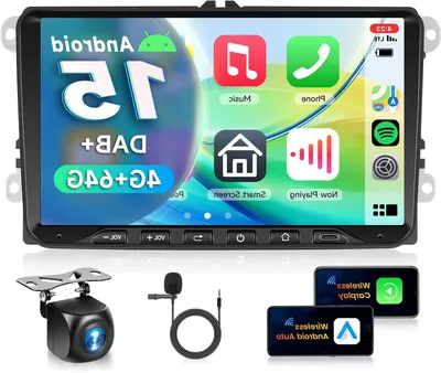 Produktbild von Autoradio – Autoradio – DAB+ Radio – Multimediasystem – 1-DIN-Radio – Android 15 System