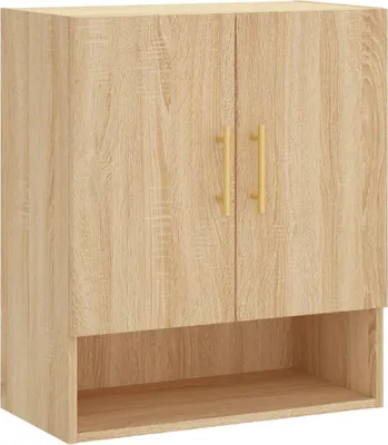 Produktbild von vidaXL Wandschrank Sonoma-Eiche 60x31x70 cm Holzwerkstoff
