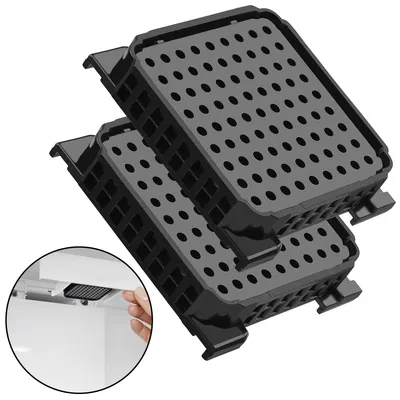 Produktbild von 2 Stück Aktivkohlefilter passend für Liebherr-Kühlschränke 9096989 9882460 9882429 988246000,Ersatzfilter für 7440021-00 mit Aktivkohle Fresh Air