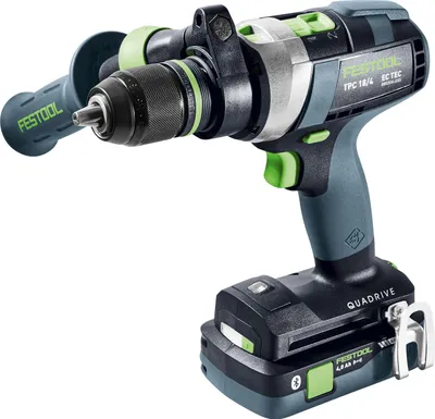Obrázok produktu pre Akumulátorová vŕtačka s príklepom Festool TPC 18/4 5,0/4,0 I-Plus QUADRIVE | 577651