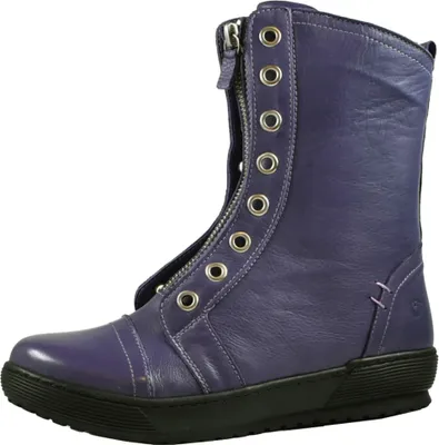 Produktbild von Andrea Conti Damen Stiefelette Boot sportlich Reißverschluss vorne 0066005, Größe:38 EU, Farbe:Lila