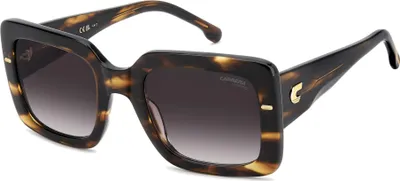 Produktbild von Carrera CARRERA 3085/S BROWN HORN/PINK DOUBLESHADE 53/23/140 Damenbrillen Sonnenbrillen