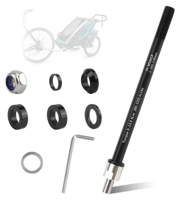 Obrázok produktu pre Nastaviteľný adaptér pre bicyklové prívesy 160-178mm