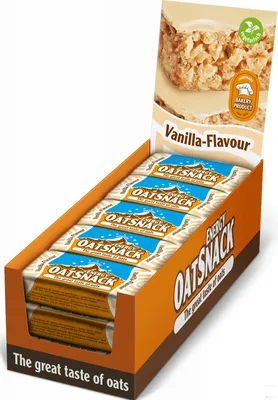 Produktbild von Energy OatSnack Energy OatSnack Bar (15x65g) Vanilla - Riegel - Energie-Riegel