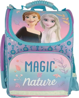 Produktbild von Schulrucksack Mädchen Schulranzen Schultasche Kinder Frozen - Die Eiskönigin Anna und Elsa