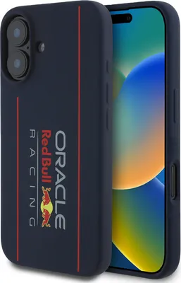Immagine prodotto di Red Bull Rbhmp16S24Siolrv Custodia rigida per Iphone 16 6.1 Granatowy/Navy Silicone Logo verticale Magsafe