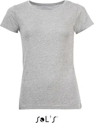 Immagine prodotto di SOLs 01181 | Maglietta donna mista - Colore: Grigio Melange - Taglia: XL