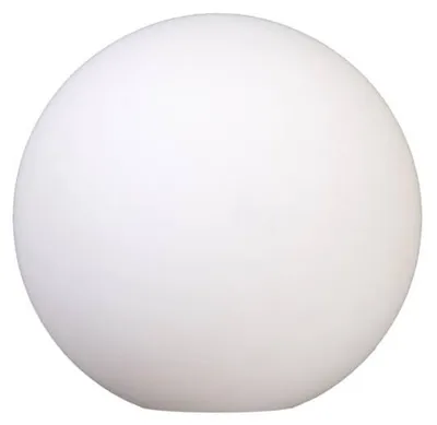 Image de Verre de lampe sphérique blanc, mat, Ø 250 mm ; verre de rechange pour luminaire ; abat-jour sphérique avec ouverture de 100 mm