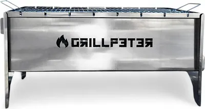 Produktbild von Mangal Anar Deluxe 2mm Campinggrill aus Edelstahl Schaschlikgrill