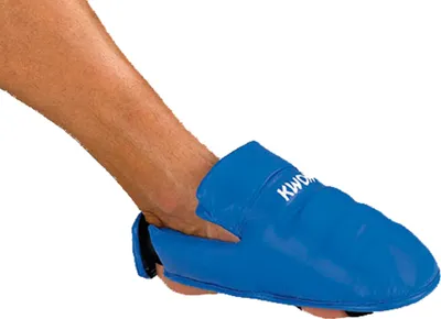 Produktbild von Karate Fußschützer CE. in 3 Farben blau XL
