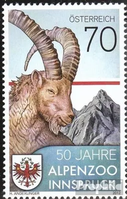 Produktbild von Briefmarken Österreich 2012 Mi 3019 (kompl.Ausg.) postfrisch Alpenzoo