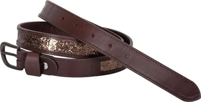 Produktbild von Euro Star Glittery Gürtel Braun 95 cm Braun 95 cm