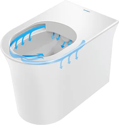 Immagine prodotto di WC suspendu Tulip blanc, sans rebord, sortie horizontale, 580 mm, 2001090000, 2001090000