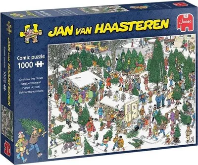 Productafbeelding van Puzzel xms christmas tree 1000 Hortus