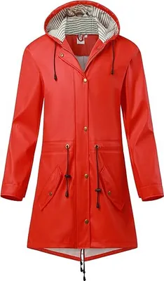 Immagine prodotto di SWAMPLAND giacca da pioggia da donna rossa XS