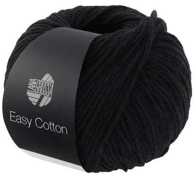 Produktbild von Lana Grossa - Easy Baumwolle 0005 schwarz