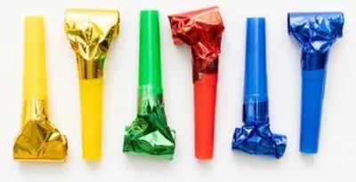 Immagine prodotto di Globos Rollzungen Sacchetto di metallo con 6 pezzi