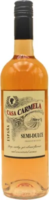 Immagine prodotto di Casa Carmela Semi Dulce Rosado, Vino rosato semisecco 0,75l