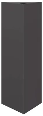 Zdjęcie produktu dla vidaXL Sadzarka czarna trójkątna 30x26x75 cm stalowa