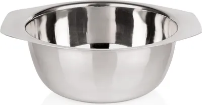 Produktbild von 8x Beilagenschale mit 2 Lappengriffen Ø 20 cm Chromnickelstahl silber
