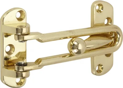 Image de Entrebâilleur de porte acier doré, THIRARD