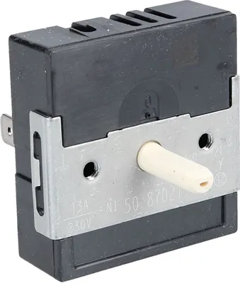 Produktbild von easyPART passend für 546324 gorenje Kochplattenschalter 1kreis EGO 50.87021.001 für Kochfeld