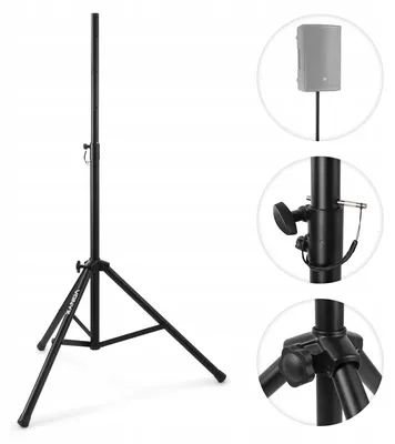 Produktbild von Vonyx Stand Pro Robuster Lautsprecherständer bis 80kg