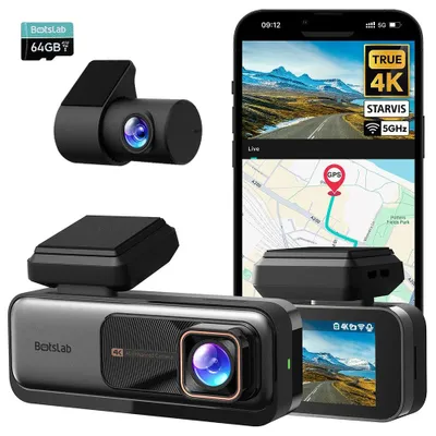 Produktbild von 4K-Dashcam – Autokamera – Fahrkamera – Videoaufnehmer – Armaturenbrettkamera – Hochauflösende 4K-Aufnahmen