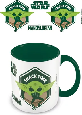 Produktbild von Star Wars - Lizenz Tassen 3D - The Mandalorian - Snack Time