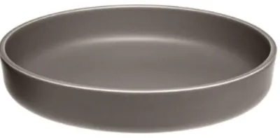 Image de Leonardo Assiette creuse en céramique ROMA, Assiette plate, Assiette à pâtes, Céramique, Taupe, 20 cm, 027923
