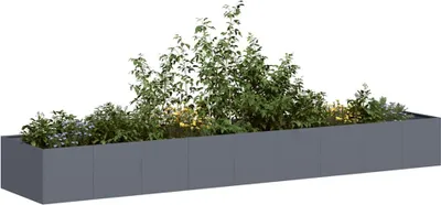 Zdjęcie produktu dla Doniczka Antracytowa 360x80x40 cm Stalowa