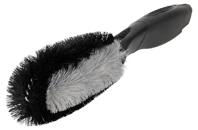 Produktbild von alca® Felgenbürste mit TPR-Griff 31 cm lang I Langlebige Borsten I Gründlich Schonend kratzfrei I für Stahlfelgen, Aluminiumfelgen und Tiefbettfelgen