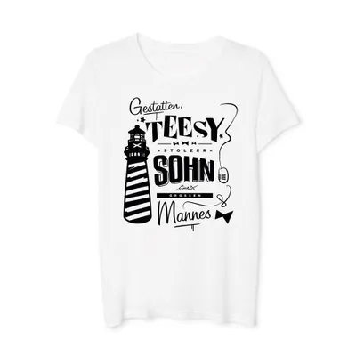 Productafbeelding van Teesy - Vuurtoren, T-shirt voor meisjes