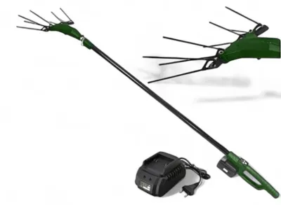 Immagine prodotto di Abbacchiatore scuotitore a batteria 400W con asta telescopica in alluminio per olive