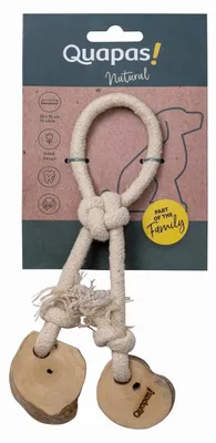 Produktbild von Quapas! 17522 Bouncy-Spielzeug – Spielzeug aus Kaffeebaumholz zum Ziehen