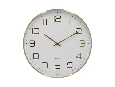 Immagine prodotto di Orologio da parete ELEGANCE GLOW, Ø 40 cm, bianco