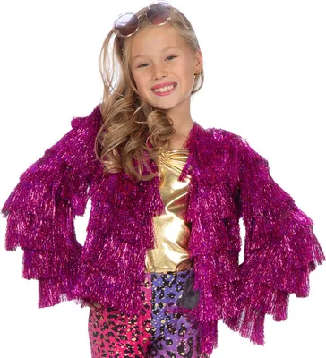 Produktbild von Lamettajacke "Festival" für Mädchen Gr. 128/140 | Pink