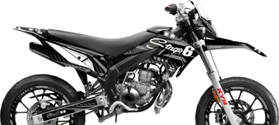 Produktbild von Stage6 Black Deco Grafiksatz für Derbi X-treme 2011-2017