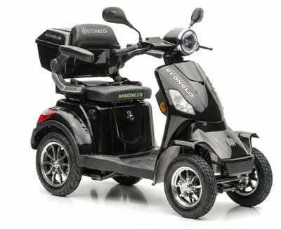 Produktbild von Seniorenmobil P4000, Blei-Akku, 25 km/h, 1000 Watt, Schwarz