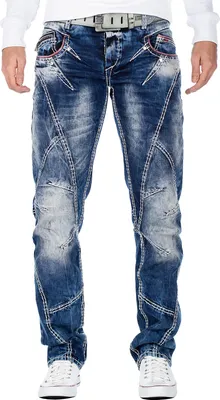 Produktbild von Cipo & Baxx Herren Jeans CD563 Blau W42/L32