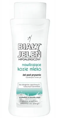 Produktbild von Biały Jeleń Żel pod Prysznic z Kozim Mlekiem do Skóry Wrażliwej 300 ml