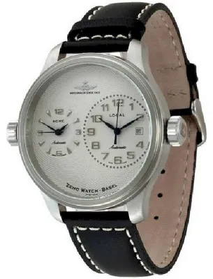 Produktbild von Zeno-Watch - Armbanduhr - Herren - OS Retro Dual Time - 8671-e2