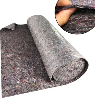 Obrázek produktu pro XINZI malířská ochranná rohož (netkaná textilie) - PE protiskluzová vrstva, 1m x 50m (50m²), 180g/m², ochrana podlahových krytin, vhodná pro malíře a kutily