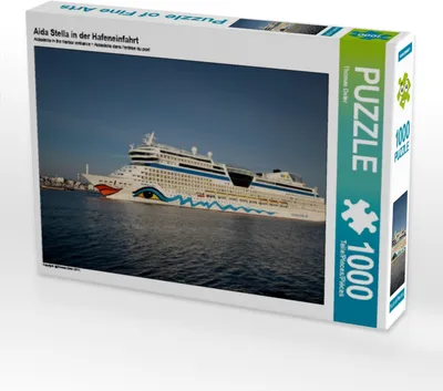 Produktbild von Calvendo Aida Stella in der Hafeneinfahrt 1000 Teile Puzzle quer 640x480mm, Deter Thomas; 7453578