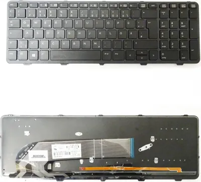 Produktbild von Für HP Probook Tastatur 450 G0 450 G1 455 G1 SG-61320-2DA 780170-041 787801-041 SN9123BL mit Rahmen und Backlight