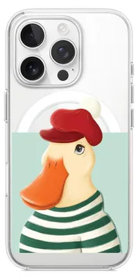 Zdjęcie produktu dla Etui ochronne z twardą obudową do iPhone'a 16 Pro Max, kompatybilne z MagSafe, przezroczyste, marka Entchen