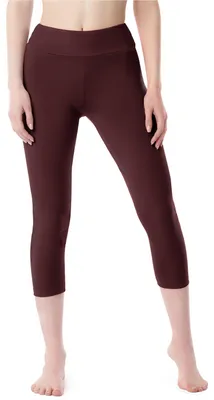 Image de Leggings 3/4 en coton pour femme Merry Style MS10-430 (marron, taille S)