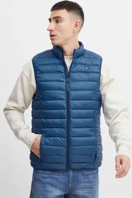 Produktbild von BLEND BHRomsey Herren Weste Steppweste Outdoor Weste mit Stehkragen