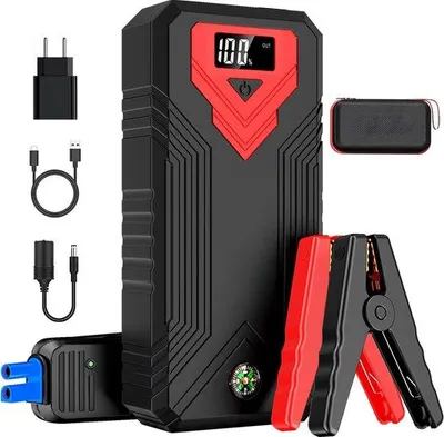 Image de Aide au démarrage avec batterie - Câbles de démarrage - Démarreurs pour voitures