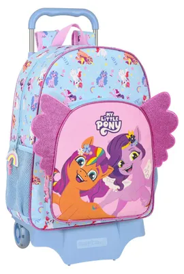 Zdjęcie produktu dla Safta My Little Pony Wild & Free 180 W/905 Plecak na kółkach Różowy Różowy, rozmiar uniwersalny